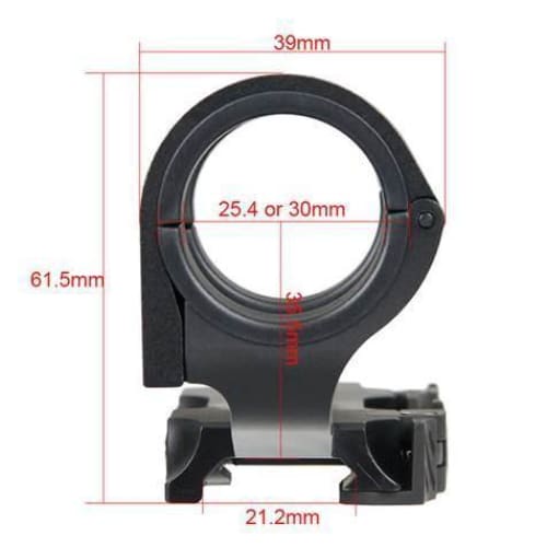 30/35mm Single Piece Canis Latras Scope Mount for Picatinny 