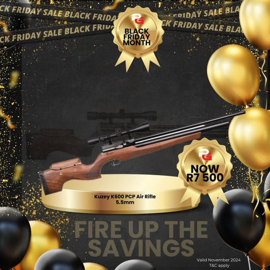 Black Friday Month: Kuzey K600 PCP Air Rifle 5.5mm