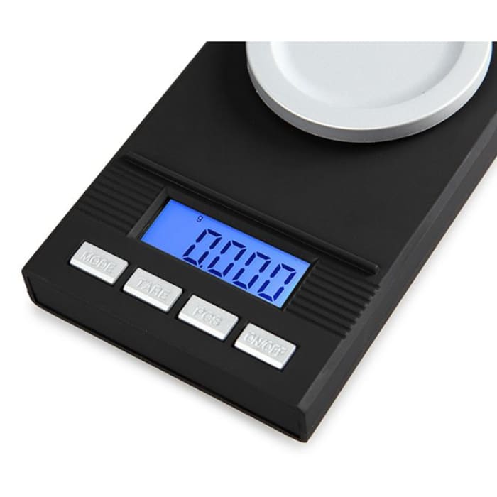 DIGITAL MINI SCALE WITH TWEEZER IN BLACK CASE - 50G