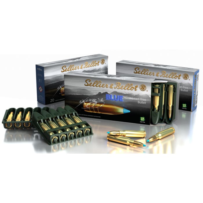 eXERGY BLUE 6.5 CREEDMOOR 120 gr TXRG LEAD FREE SELLIER &