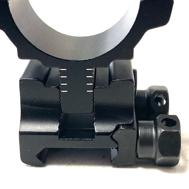 Height adjustable scope mount set for 25mm and 30mm scope 