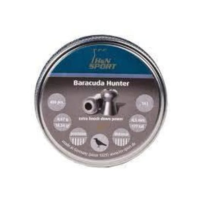 H&N BARACUDA HUNTER 4.5MM / 400S 10.49 GRAIN