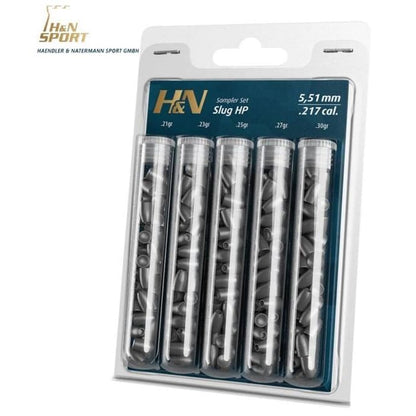 H&N SLUG SAMPLER PACK .217 CAL - Pellet-Guns.com