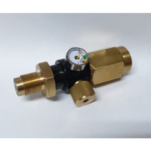 INLINE ADJUSTABLE REGULATOR WITH FITTINGS - COMPLETE