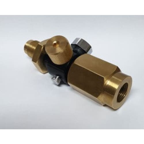 INLINE ADJUSTABLE REGULATOR WITH FITTINGS - COMPLETE