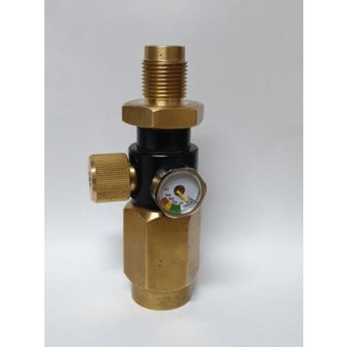 INLINE ADJUSTABLE REGULATOR WITH FITTINGS - COMPLETE