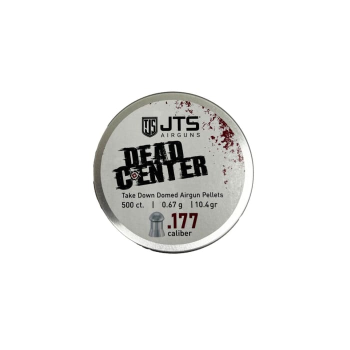 JAC131 JTS DEAD CENTER PRECISION.177 CAL 10.4 GRAIN DOMED