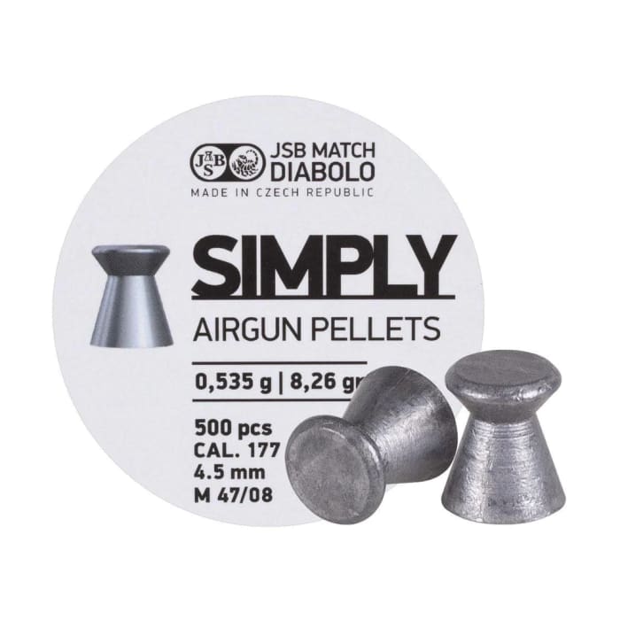 JSB 4.5MM SIMPLY PELLETS - 8.26GR/500PCS