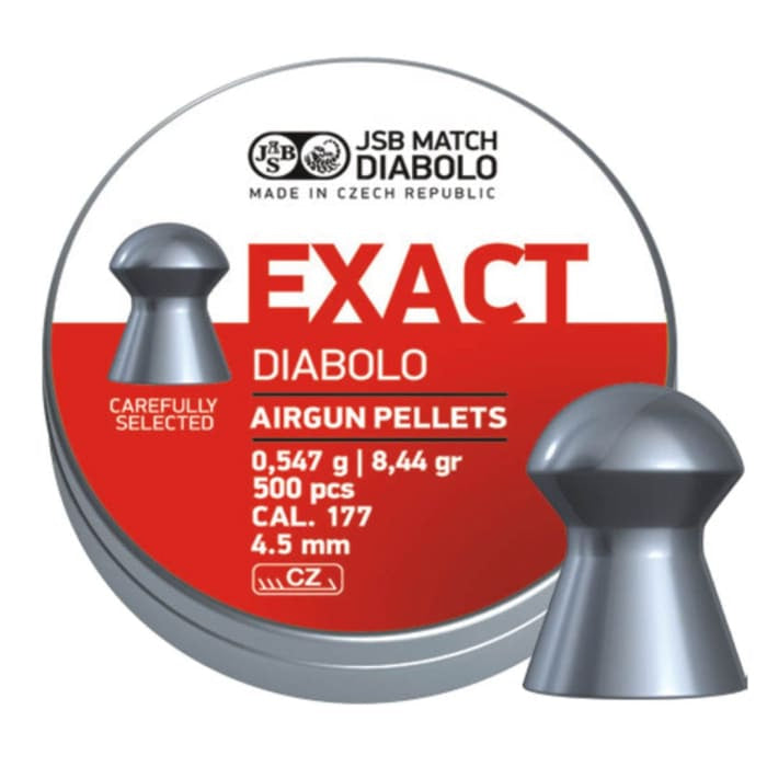 JSB Diabolo Exact 4.52mm .177 Cal 8.44 Grain Airgun Pellets