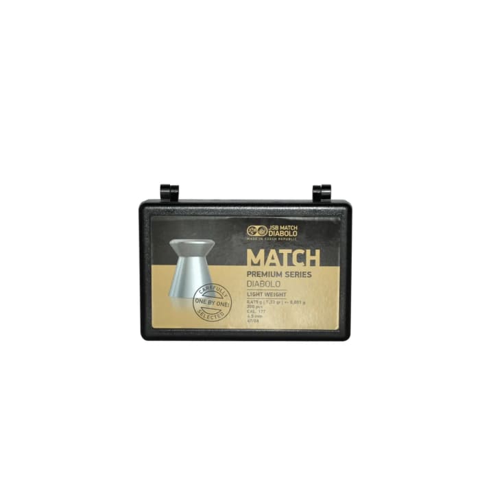 JSB MATCH PREMIUM HEAVY WEIGHT 4.51MM 200 PER CASE 8.26