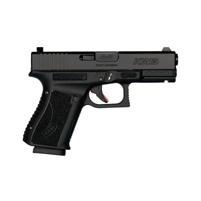 KRAL ARMS KR19 9X19MM PISTOL (BLACK) - FIREARMS