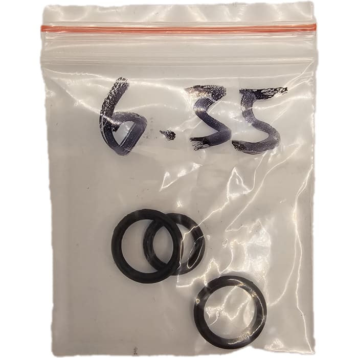 KRAL BARREL O-RING SET INNER AND OUTTER O-RINGS 6.35MM