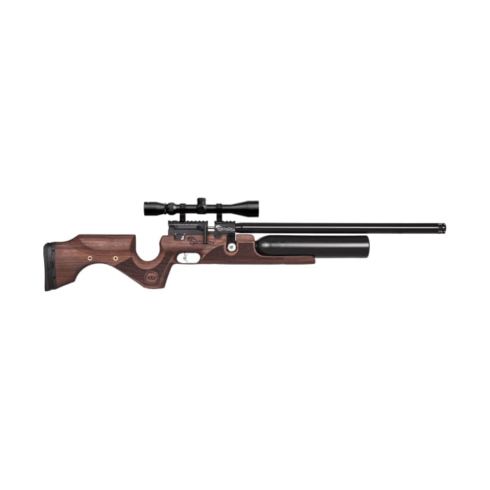 KRAL BIG HORN WALNUT WITH ALUMINIUM AIR CYLINDER.22 CAL