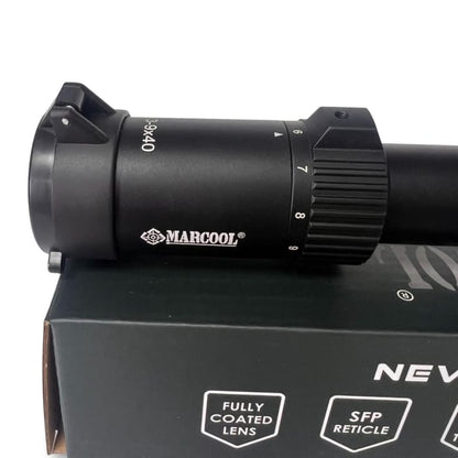 MARCOOL 3-9X40 SCOPE 30MM TUBE (MAR199) HY1404-1