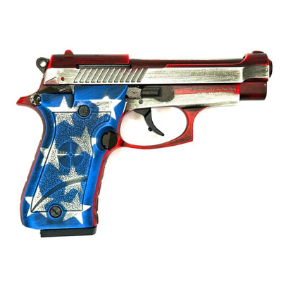 Niksan BP84 Patriot American Flag Blank 9mm P.A.K - Blank