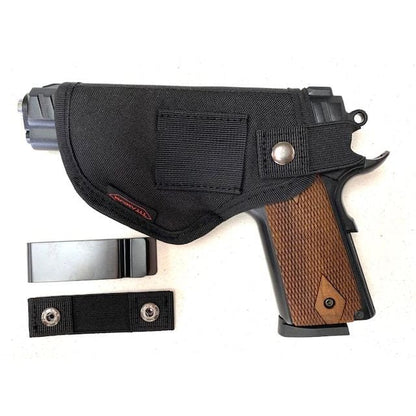 Black nylon holster Titanium ambidextrous - HOLSTER