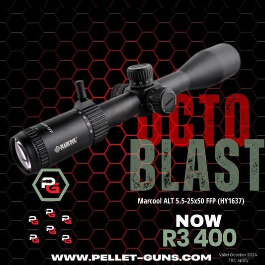 OctoBLAST Marcool ALT 5.5-25x50 FFP (HY1637) - Scopes