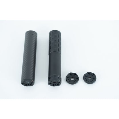 RTI Hush Suppressor 34mm x 155mm - Aliminium - Silencer