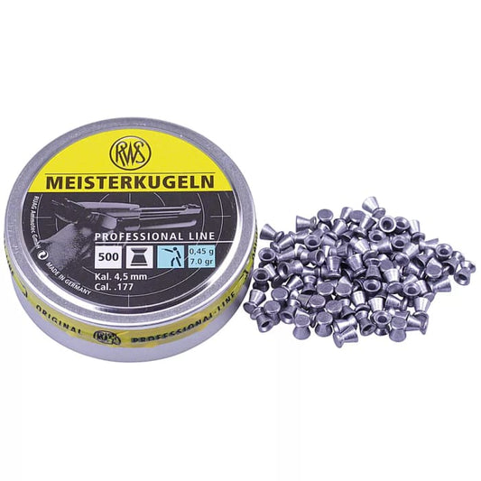 RWS ***4.50MM*** 7 GRAIN MEISTERKUGELN 500/TIN