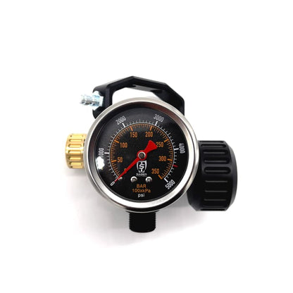 Saber Tactical Tank Valve - Air Pressure Gauges