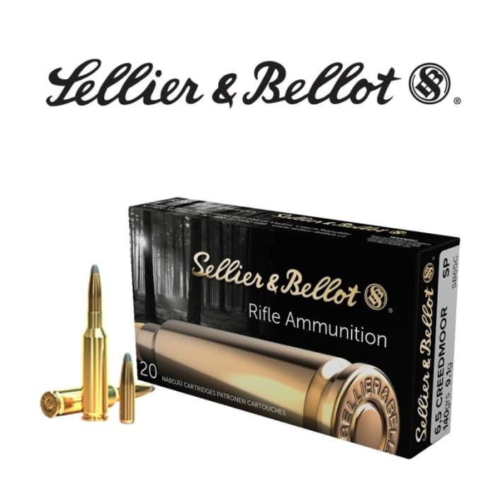 Sellier & Bellot 6.5 Creedmoor 140gr SP