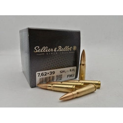 SELLIER & BELLOT 7.62X39 123GR FMJ (50)