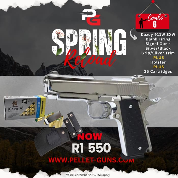 Spring Reload Combo 6: Kuzey 911W SXW Blank Firing Signal