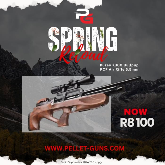 Spring Reload Kuzey K300 Bullpup PCP Air Rifle 5.5mm