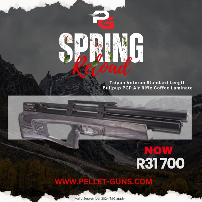 Spring Reload Taipan Veteran Standard Length Bullpup PCP