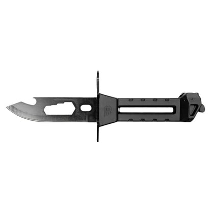 SURVIVAL KNIFE FOR BM8 STAINLESS STEEL & BLACK