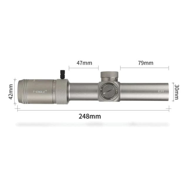 T-Eagle Scope ER 1.2-6X24 HK - Scopes and Mounts