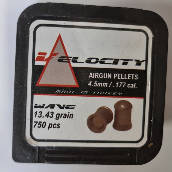 Velocity Airgun Pellets Wave 13.43 Grain / 750.177