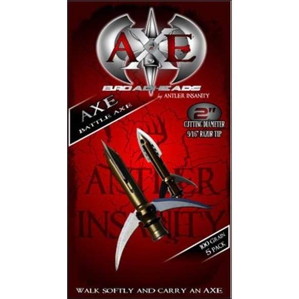 ARROW BROADHEAD - AXE - BATTLE AXE