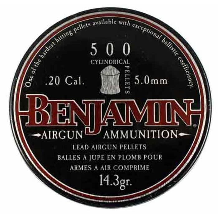 Benjamin Cylindrical.20 Cal 14.3 Grains Pointed 500ct