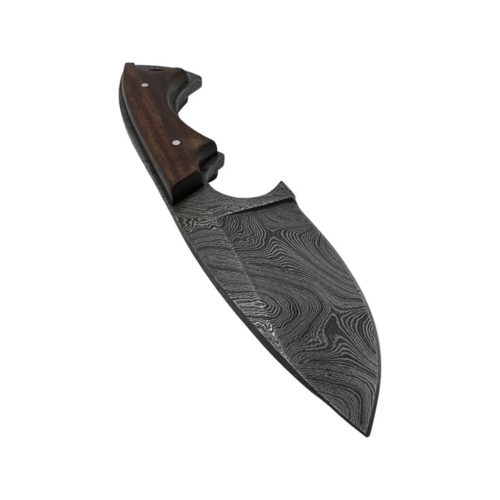 Handmade Damascus Steel Knife - 120mm Blade