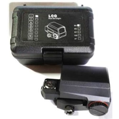 LCO RED DOT SIGHT IN MINI BLACK HARD CASE