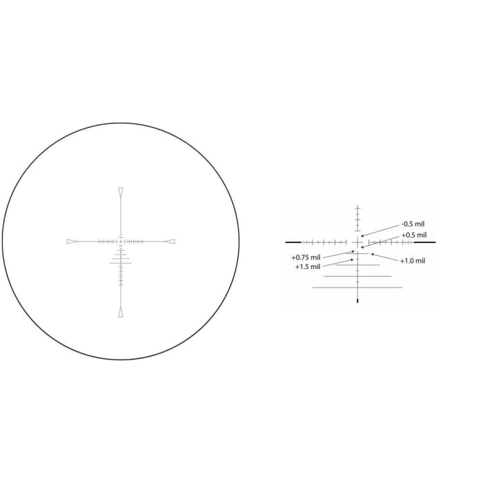 MTC OPTICS KING COBRA 6-24X50 F2