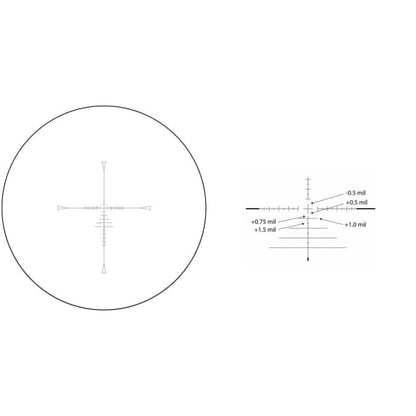 MTC OPTICS KING COBRA 6-24X50 F2