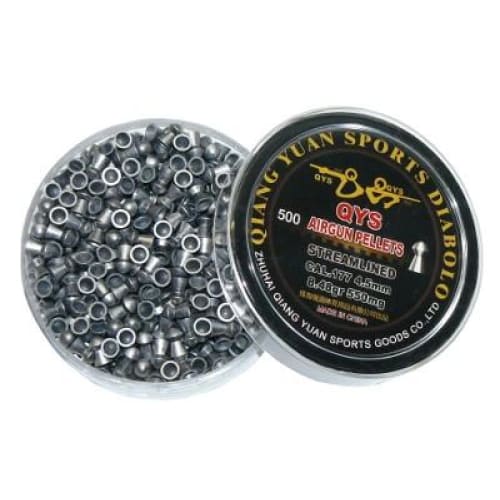 QYS AIRGUN PELLETS STREAMLINED LIGHT 4.5MM