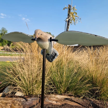 Voodoo Dove Decoy - Pigeon on Spike with Rotating Wings - 